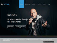 Tablet Screenshot of dj-steve.de